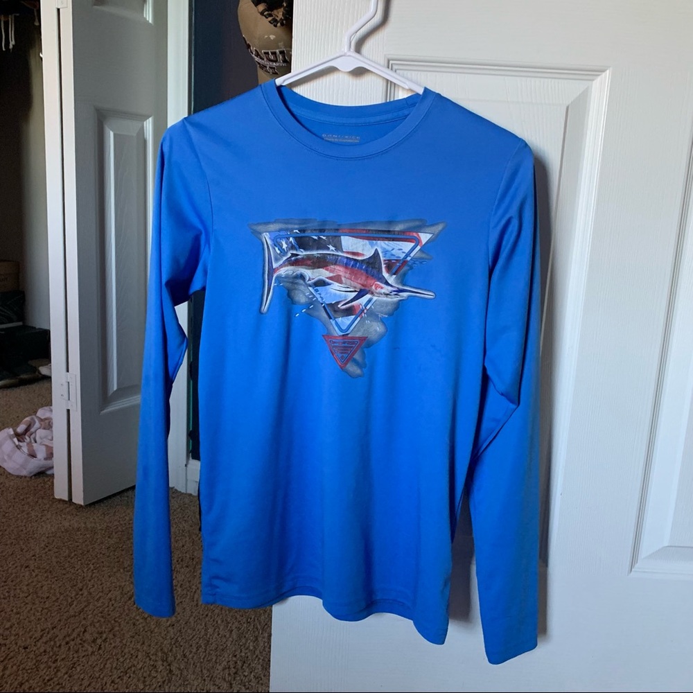 Blue PFG long sleeve